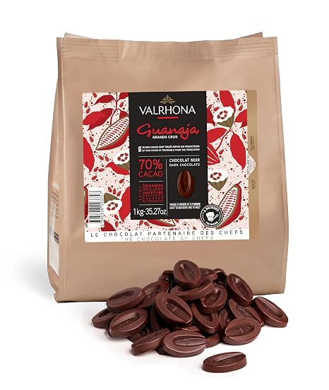Valrhona Dark Chocolate Guanaja 70% 1kg