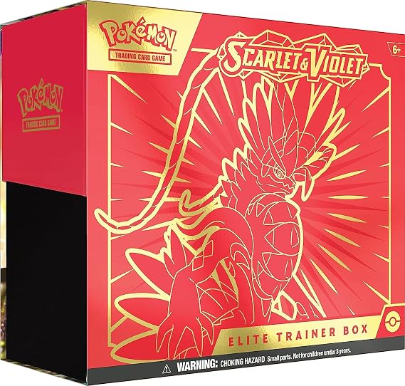 Pokemon Scarlet & Violet Collinon Elite Trainer BOX/Pokemon Scarlet & Violet Koraidon Elite Trainer Box