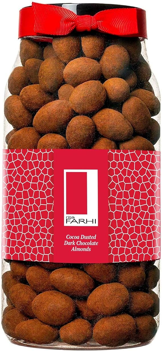 Rita Farhi Cocoa Dusted Dark Chocolate Almonds, 750g