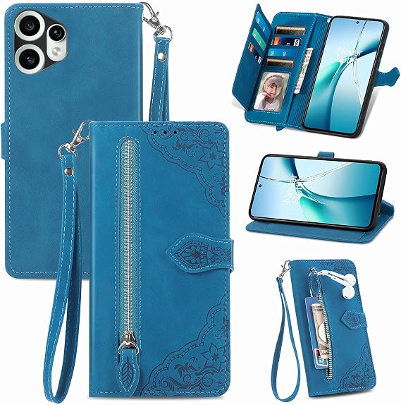 Cover Compatible with Nothing CMF Phone 2 Pro Blue