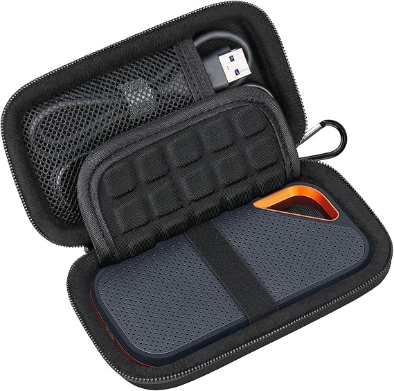Lacdo Hard Case for SanDisk Extreme Pro/Extreme Portable SSD, Monterey