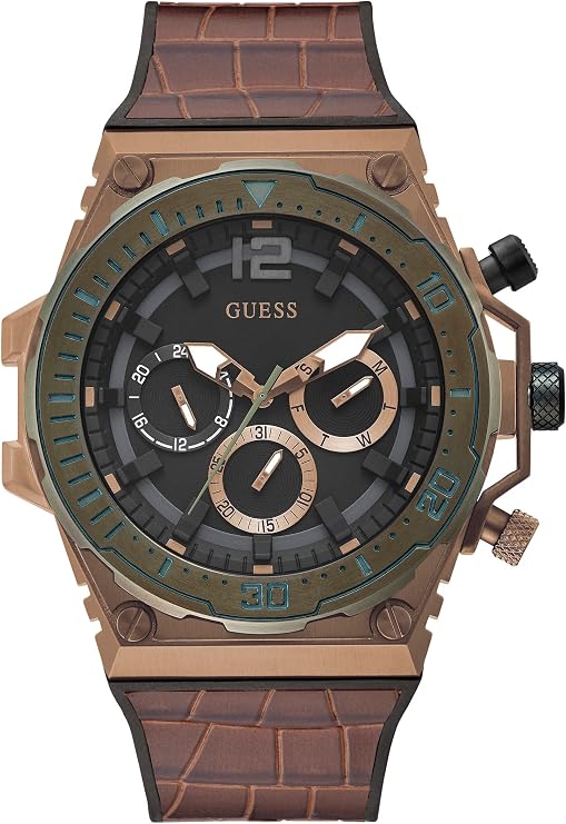 Guess 46mm Multifunction Stainless Steel Watch