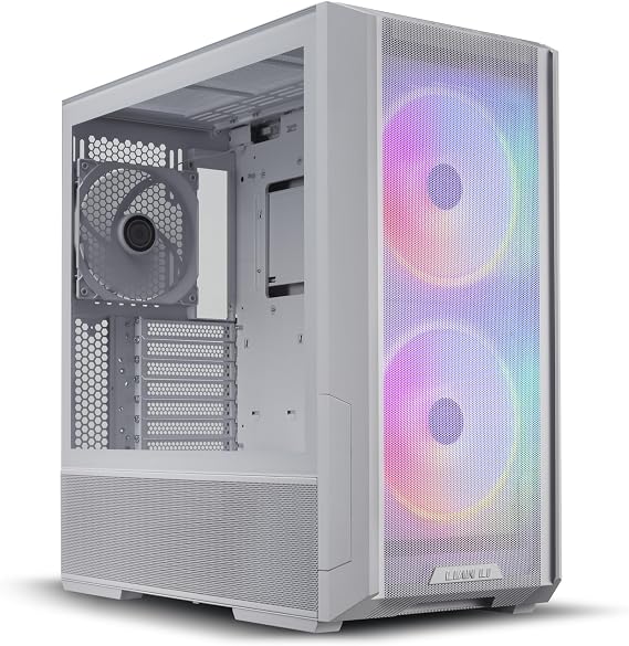 Lian Li Lancool 216 Mid-Tower Kasa - Yüksek Soğutma Performanslı, Hava Akışı Odaklı - 2 Ön 160 MM, 1 Arka 140 MM PWM Fan - 10 Adede Kadar Fan Desteği (LANCOOL 216R-W BEYAZ)