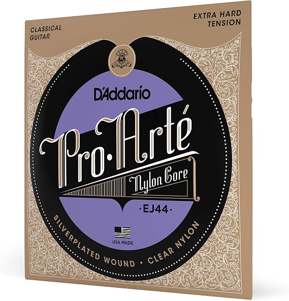 D'Addario Pro-Arte Nylon Classical Guitar Strings, Extra Hard Tension