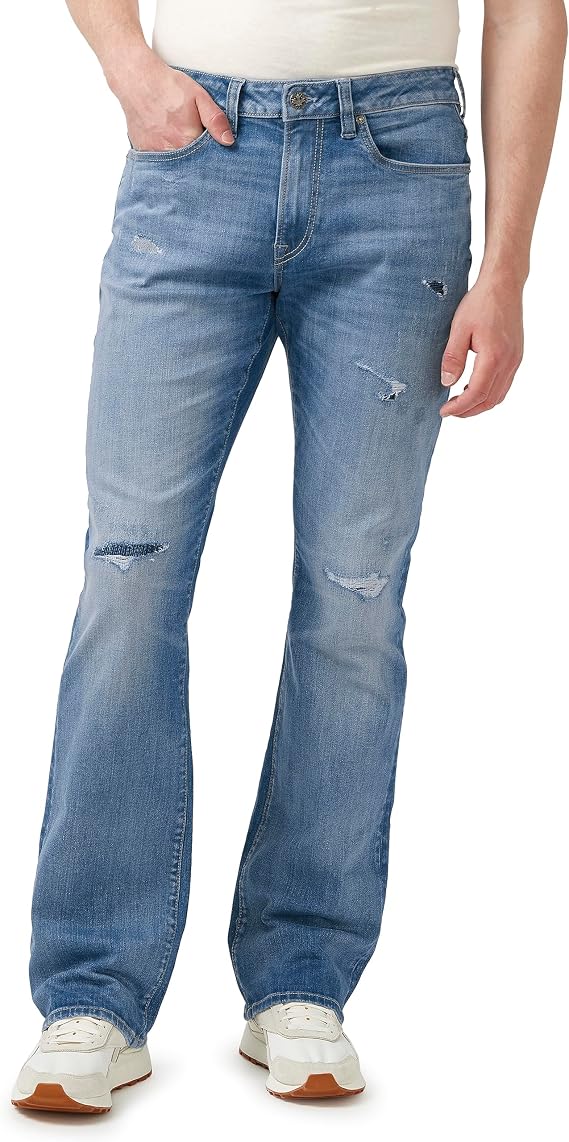 Buffalo David Bitton Men's Relaxed Boot Game Jeans