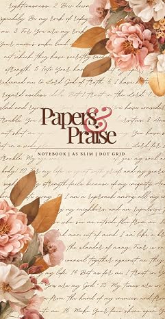 Papers & Praise Notebook | A5 Slim | Dot Grid: Psalm 31