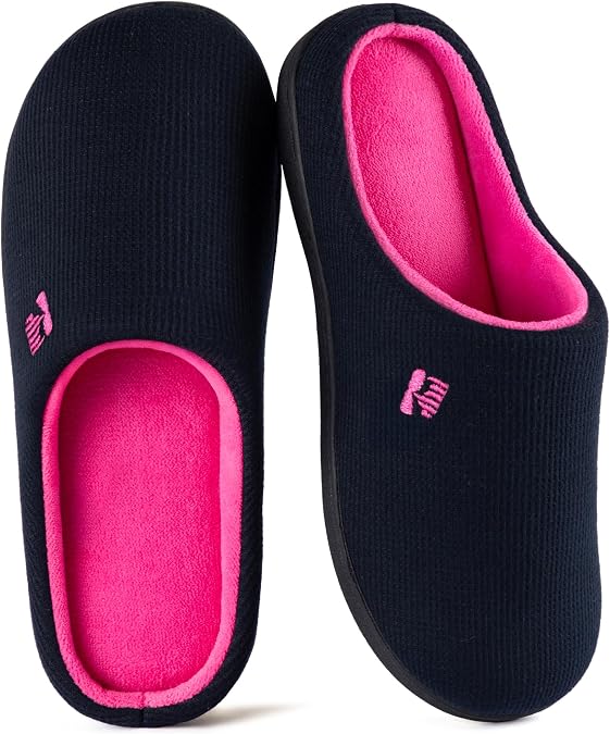 RockDove Women's Two Tone Memory Foam Slipper