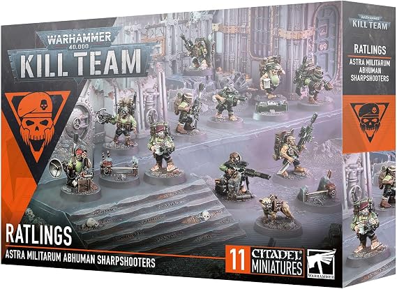 Games Workshop - Warhammer 40,000 - Kill Team: Ratlings, Grey