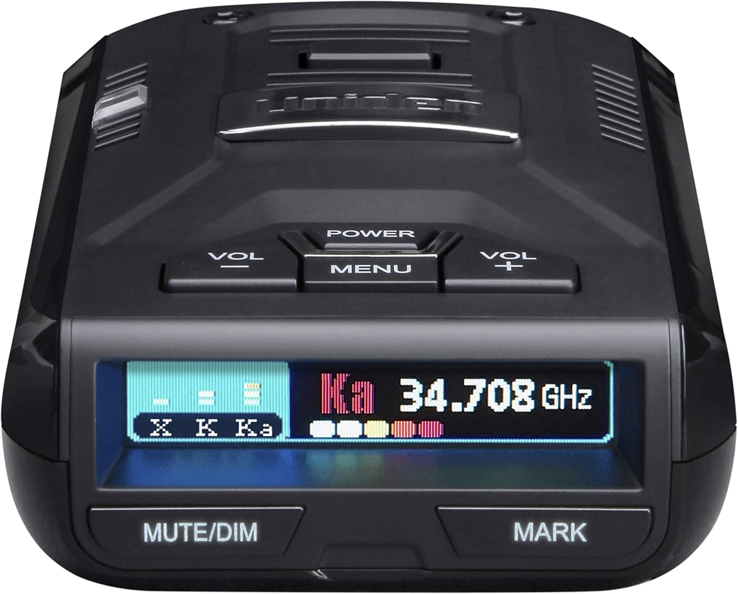 Uniden R3 EXTREME LONG RANGE LaserRadar Detector, Record Shattering Performance, Built-in GPS w Mute Memory, Voice Alerts, Red Light & Speed Camera Alerts, Multi-Color OLED Display , Black