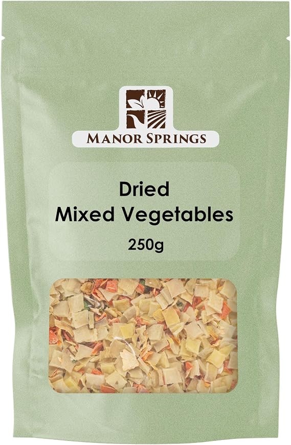 Dried Vegetables Mixed 250g by Manor Springs
