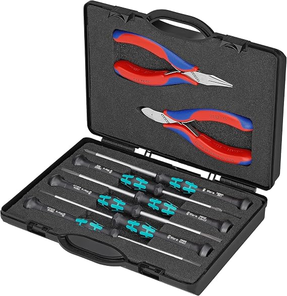 KNIPEX Case 8 Parts 215 mm, 00 20 18