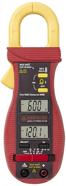 Amprobe ACD-14 TRMS-PLUS Dual Display Digital Clamp Multimeter by Amprobe