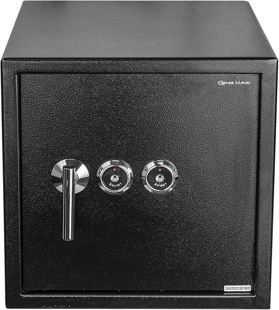 Genie Hand – Dual Lock Safe Box – Double Lock Safe Box (Standard)
