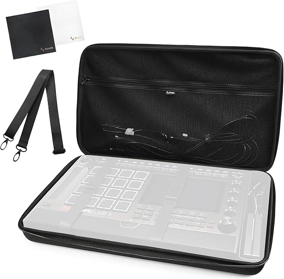 Musiin Custom Workstation Hard Case Compatible with Akai MPC Live 3