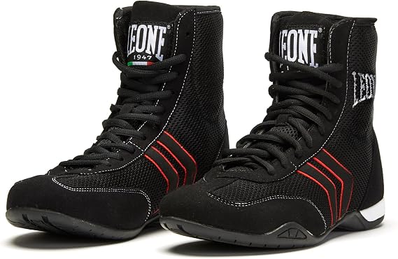 LEONE 1947 Boxstiefel Unisex-Erwachsene Schwarz CL188