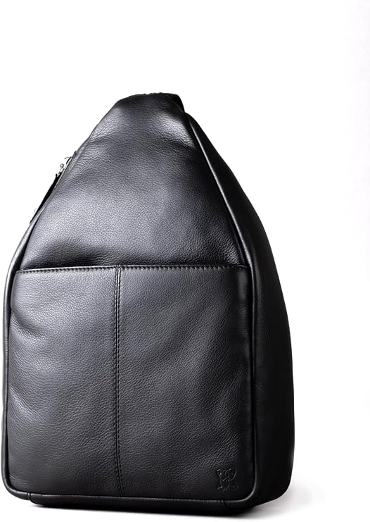 Langdale Leather Backpack (Black)