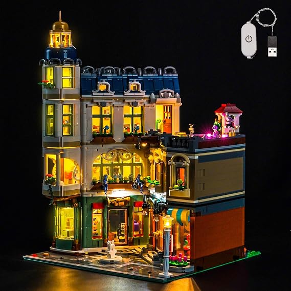 Light Kit Compatible with Lego 11371 Shopping Street (No Model) [Energy Class A]