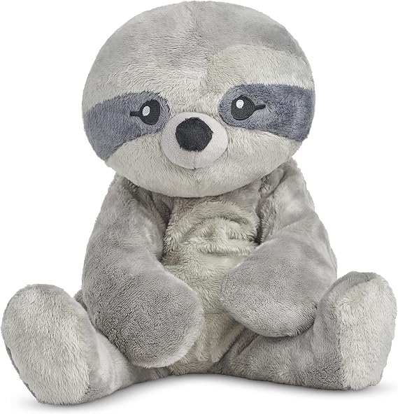 HUGIMALS Weighted Sensory Plush - 2kg Calming Stuffed Animal For Kids & Adults - Removable Weight, Washable, Deep Pressure Stimulation