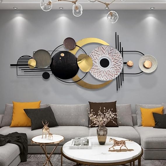 Wall metal decorations, Creative Geometric Metal Creative Wall Decorations
