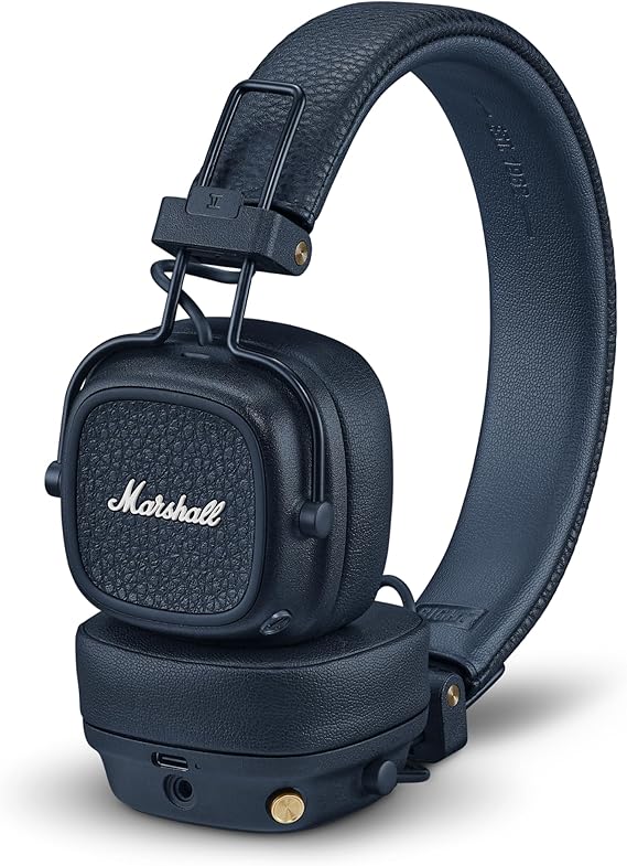 Marshall Major V Wireless On-Ear Bluetooth Headphones - 100+ Hr Playtime
