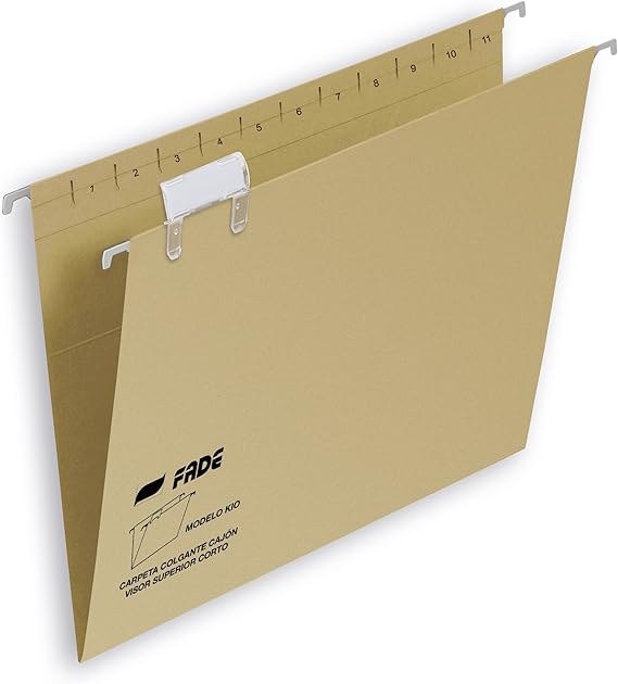 Elba 400064819 Kio Box of 50 Drawer Hanging Folders 240 x 370 mm