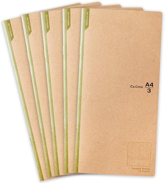 Plus Memo Pad Notebook Ca.Crie Assist Notebook Schedule Vertical 5 Books 77-835