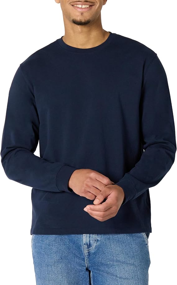 Amazon Essentials Men's Relaxed Fit Long Sleeve T-Shirt