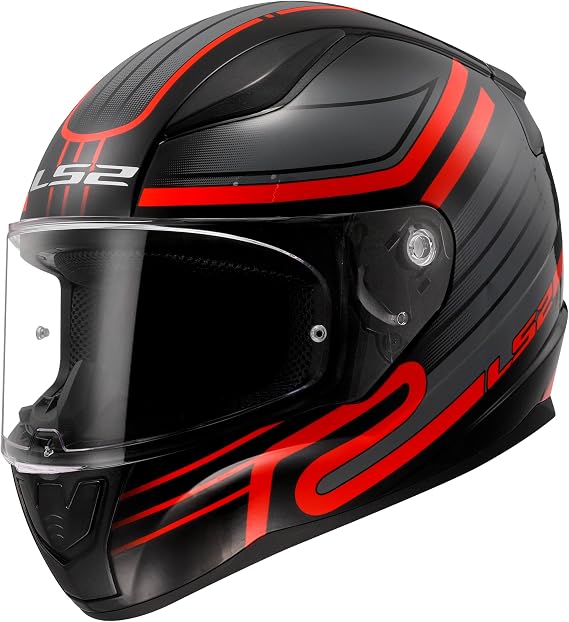LS2 Rapid II Full Face Motorcycle Helmet ECE 22.06 -Circuit - Gloss