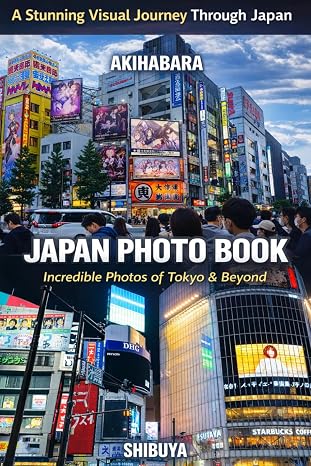 Japan Photo Book: Shinjuku, Akihabara, Shibuya