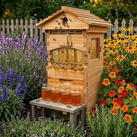 Beehive Starter Kit Bee Hive Box Mini Bee Hive Beekeeping Hive