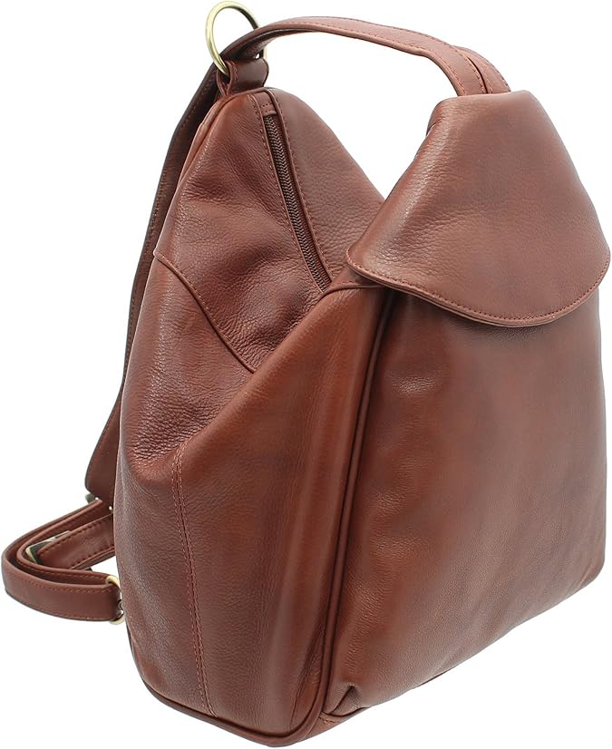 VISCONTI Leather Backpack Style 01721