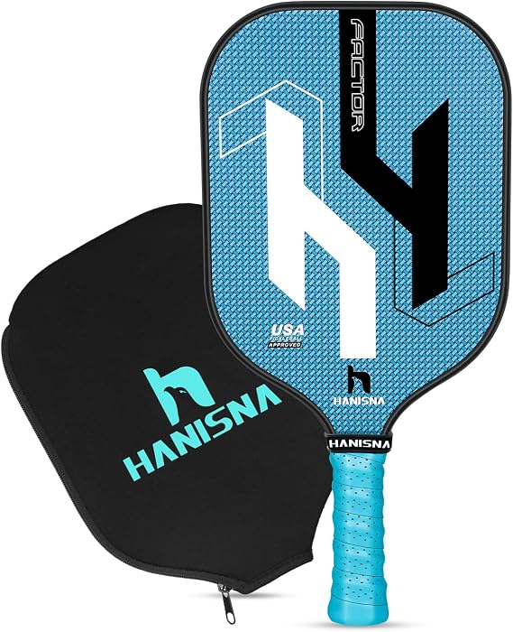 HANISNA Pickleball Paddle Factor Blue