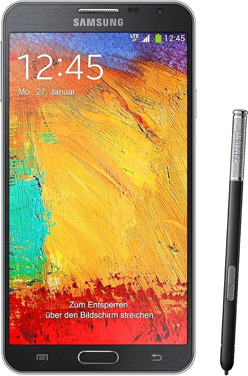 Samsung Galaxy Note 3 Smartphone 14.5 cm (5.7 Inch) Touchscreen, 1.9GHz, Octa-Core Processor, 3GB RAM, 13 Megapixel Camera, Android 4.3
