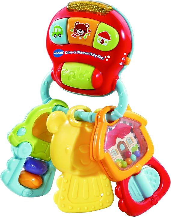 VTech Baby Drive & Discover Baby Keys, English