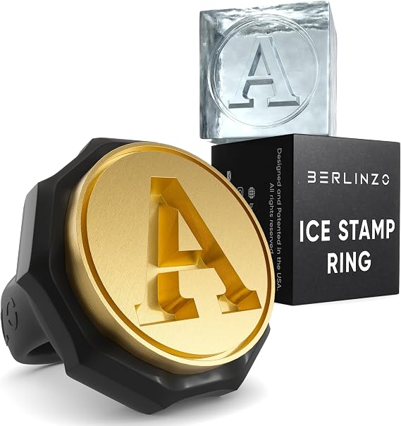 BERLINZO Ice Stamp Letter A
