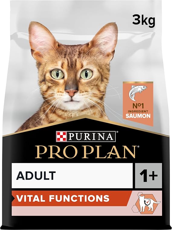 Pro Plan Somonlu Ve Pirinçli Yetişkin Kedi Maması 3 Kg [Enerji Sınıfı A+]