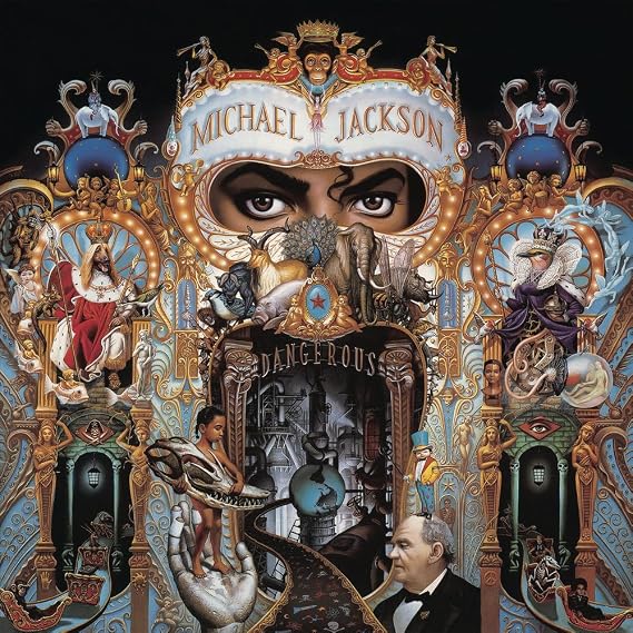Generic, Michael Jackson Dangerous Album Cover, Poster, Wall Art. Print or Fully Framed Available. Actual Size of Original Vinyl Cover.