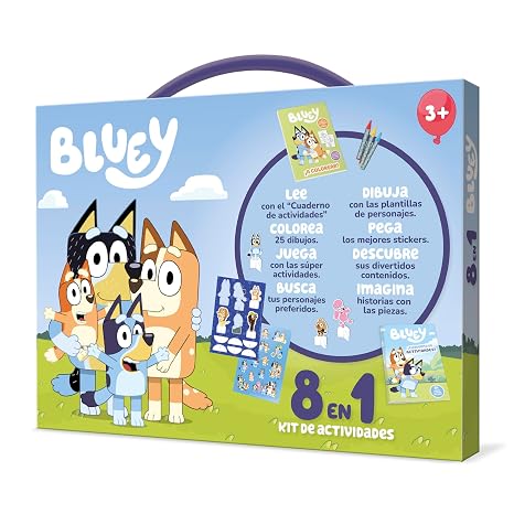 MaletÍn 8 En 1 Bluey