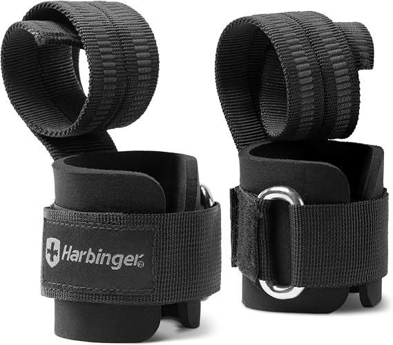 Harbinger Big Grip Non-Slip Lifting Strap with Buckle