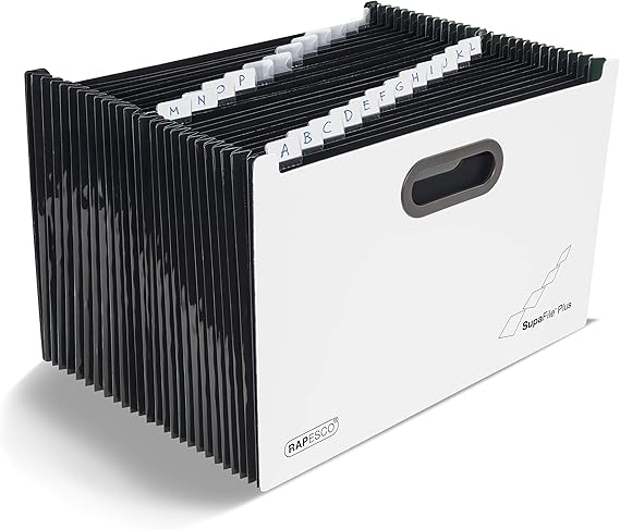 Rapesco 1622 SupaFile Plus File Folder, 26 Sections, A4+