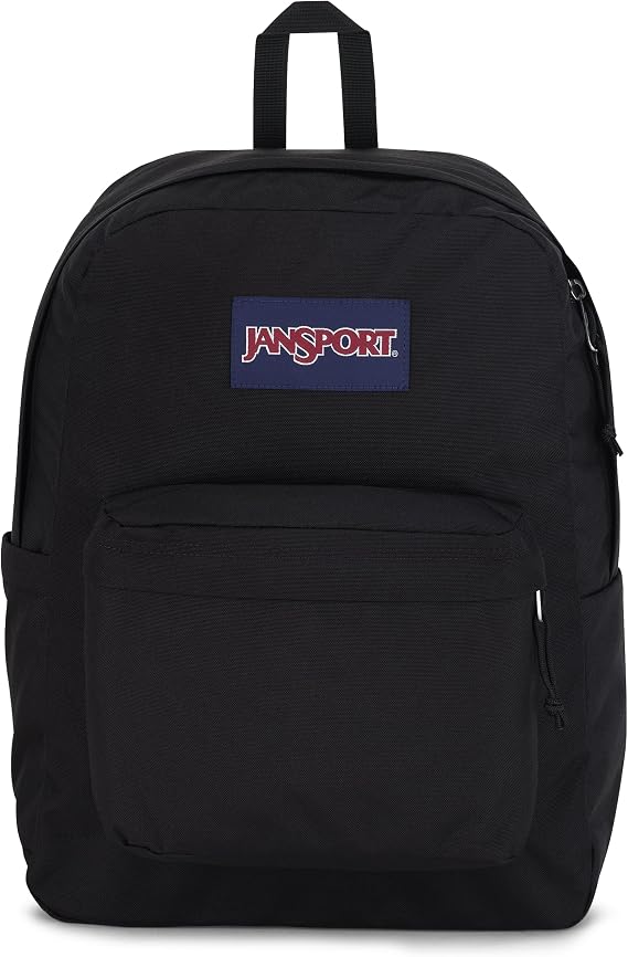 Jansports Superbreak Plus Backpack - Work, Travel, or Laptop Bookbag with Water Bottle Pocket