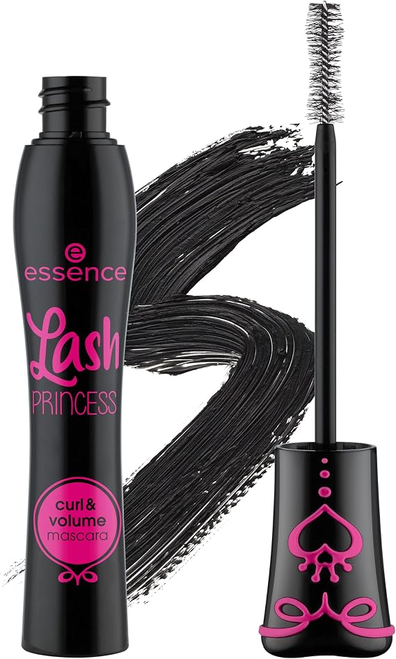 essence Lash PRINCESS curl & volume mascara, volumizing, curling, instant result, intensive (12ml)