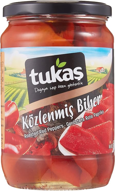 Tukaş Közlenmiş Biber 680 Gr