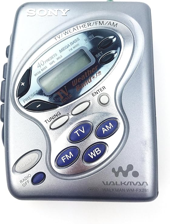 Sony WM-FX281 Cassette Walkman with Digital Tuner by Sony