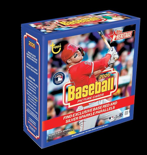 2026 Topps Heritage Baseball - MEGA