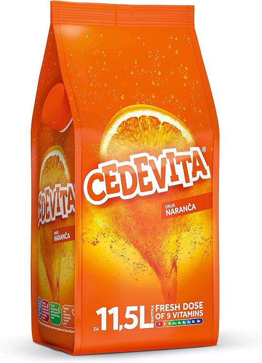 Cedevita Orange 9 Vitamins Makes 13 L