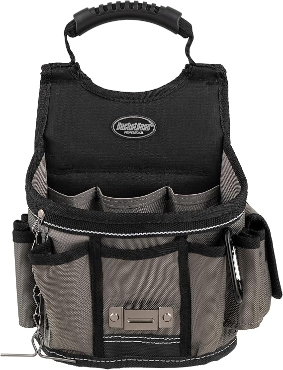 Bucket Boss - Sparky Utility Pouch, Pouches - Professional Series (55300), Gray