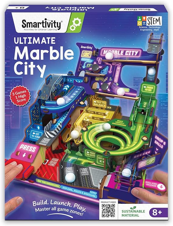 Smartivity 究極のマーブルシティ 子供用 8-14歳