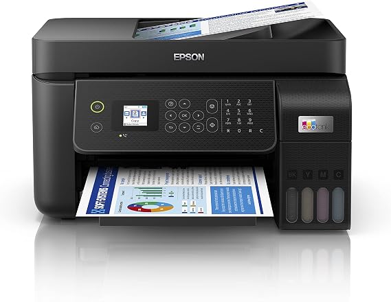 Epson EcoTank ET-4800 A4 Multifunction Wi-Fi Ink Tank Printer with a Included Stock of Inks up to 3 Years