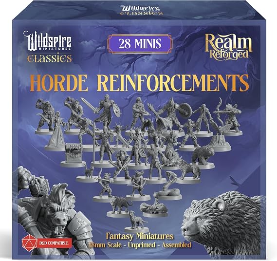 Horde Reinforcements - Classic Monster Set DND Miniatures Unpainted